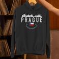プラハ スカイライン チェコ共和国 国旗 プライド お土産 パーカー