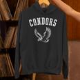 プレイヤーとファンのためのコンドルマスコット パーカー