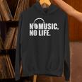 ヘッドホン No Music No Life Music Lover パーカー