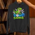 ボウリング 恐竜 Tレックス キュート グラフィック キッズ 幼児 男の子 ボウラー パーカー