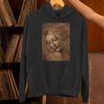 レオナルド・ダ・ヴィンチによるラ・スカピリアタ 長袖tシャツ パーカー
