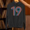 数字 19 19周年記念 19歳の誕生日 パーカー