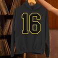 番号 16インチ ブラック パーカー