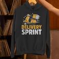 配達 スプリント 配達員 パッケージ 配達 パーカー