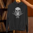頭骨kull 髑髏 マノコルナ-クールな音楽スカルロッカーグリーティングスカル Zugaikotsu 頭蓋骨 パーカー