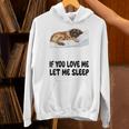 Cute Leonberger If You Love Me Let Meleep パジャマ パーカー