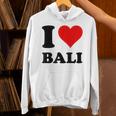 I Love Bali パーカー
