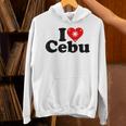 I Love Heart Cebu フィリピン諸島 パーカー