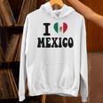 I Love Mexico ハートフラッグ レトロ 旅行 お土産 パーカー