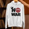 No War 反戦 平和の鳩 パーカー