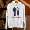 On Back I Have A Dream Trump Police 格言 男性 パーカー