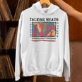 Talking Heads イエロー レトロ グラフィック パーカー