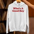 Who's A Good Boy Y2k Aesthetic Trendy パーカー