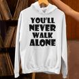 You'll Never Walk Alone 長袖tシャツ パーカー