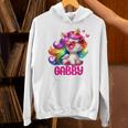 ギャビーユニコーン 名前入りデザイン パーカー