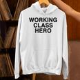 ジョン・ロック平和活動家が着用したワーキングクラスヒーロー。 パーカー