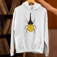 ヘラクレスオオカブト _昆虫_カブトムシ 長袖tシャツ パーカー