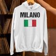 ミラノ イタリア ミラノ イタリー 旗 イタリアン パーカー