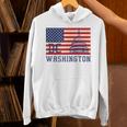 ワシントンdc アメリカ国旗tシャツ パーカー