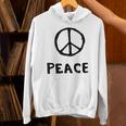 平和の印 平和のシンボル 世界平和 希望 調和 Peaceign World Peaceymbol Hope パーカー