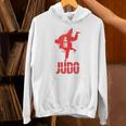 柔道着のクールな柔道tシャツ。 パーカー