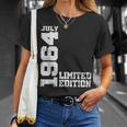 1964年7月、男性のための60歳の誕生日プレゼント Tシャツ 彼女への贈り物