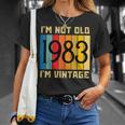 41 Años Nooyiejooyintage 1983 41 Cumpleaños Camiseta unisex Regalos para ella