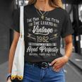 64歳の誕生日プレゼント ヴィンテージ 1962年 男性 面白い 64歳 1962年 Tシャツ 彼女への贈り物