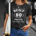 80年前に建てられたヴィンテージファニー80歳の誕生日。 Tシャツ 彼女への贈り物