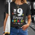 9歳 誕生日 ハッピーバースデー 9歳 男の子 女の子 9歳 Tシャツ 彼女への贈り物