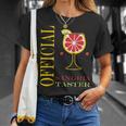Alcohol Officialangria Taster Drinkangria Tシャツ 彼女への贈り物