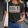 Bakertreet W1 London England Old Rustedstreet サインtシャツ Tシャツ 彼女への贈り物