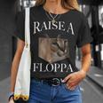 Big Floppa カラカルキャットミーム Raise A Floppa 長袖tシャツ Tシャツ 彼女への贈り物