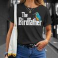 The Birdfather シャツ バードウォッチング ファニー ミーム バーダー ダディ Tシャツ 彼女への贈り物