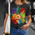 Color Mashup Wild Celebrations Happy Holi Tシャツ 彼女への贈り物