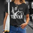 Coltrane Jazz Wisdomaxophonist Musician 1色 Tシャツ 彼女への贈り物
