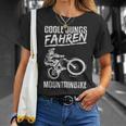 Coole Jungs Fahren Mountainbike Mtb Fahrrad Kinder Jungen T-Shirt Geschenke für Sie