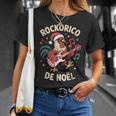Coq De Noël Cocorico Festif Et Bonnet Rouge De Père Noël T-Shirt Cadeaux pour elle