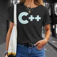 Cプログラマーティー コンピューター開発者 Tシャツ 彼女への贈り物