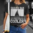 Divertente Regalo Per La Festa Del Papà In Barca Aela Papà Barca Marinaio Uomini Maglietta Regalos para ella