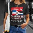 Dominican Republic Long Ago Country Flag Dr Native Tシャツ 彼女への贈り物
