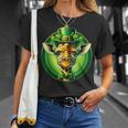 Drôle De Léprechaun Girafet Patrick Pour Enfants Hommes Et S T-Shirt Cadeaux pour elle