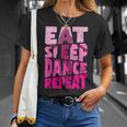 Eatleep Dance リピートダンサー メンズ レディース ダンサー ラブダンス Tシャツ 彼女への贈り物