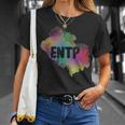 Entp Extrovert Myers Briggs パーソナリティタイプ 水彩画 Tシャツ 彼女への贈り物