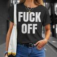 Fack Off – デザイン – Fuck Off Tシャツ 彼女への贈り物