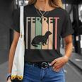 Ferret フェレット Tシャツ 彼女への贈り物