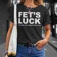 Fet's Luck ays Tシャツ 彼女への贈り物