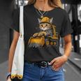 Cat 重機オペレーター Tシャツ 彼女への贈り物