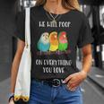 Cute Lovebirds Will Poop On All You Love Tシャツ 彼女への贈り物