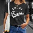 Fussa Local 福生ローカル 故郷 Tシャツ 彼女への贈り物